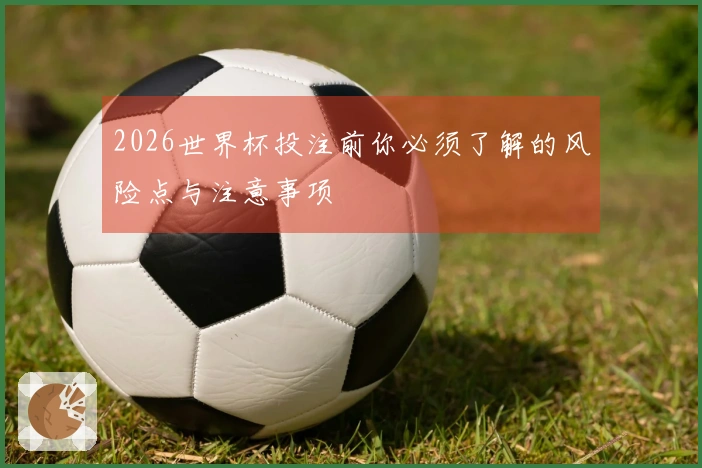 2026世界杯投注前你必须了解的风险点与注意事项