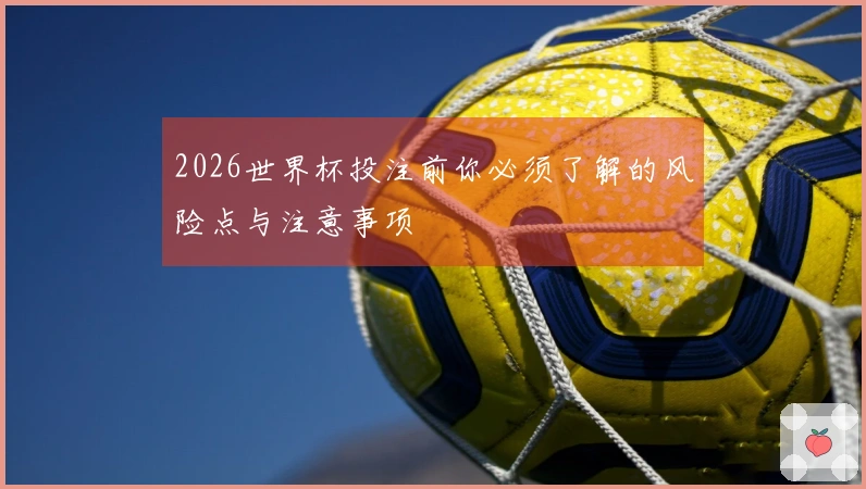 2026世界杯投注前你必须了解的风险点与注意事项
